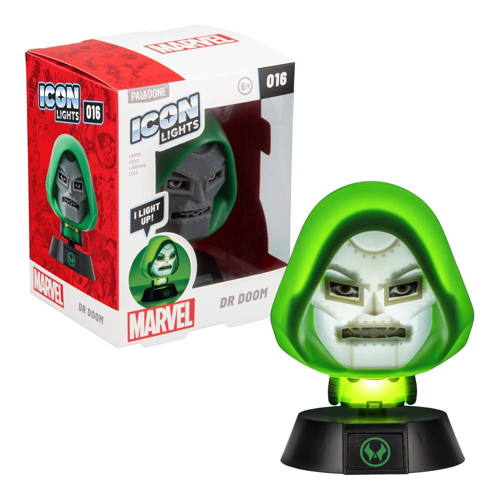 Dr Doom Icon Lampa