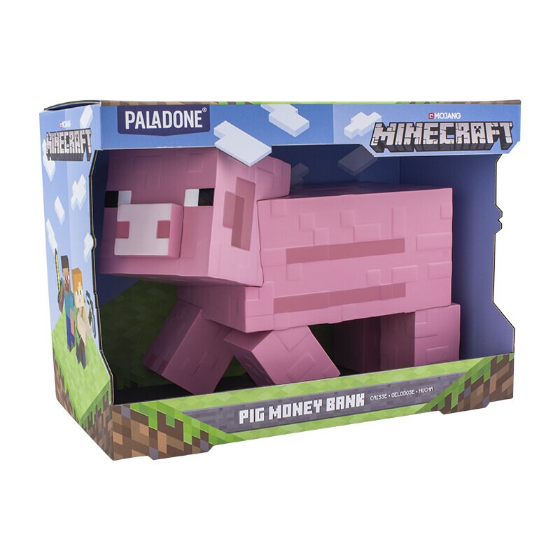 Minecraft Sparbössa Gris 3D 20 cm