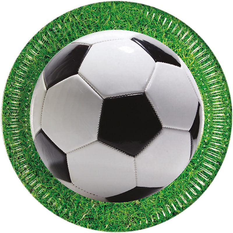 Football Party - Tallrikar 8-pack