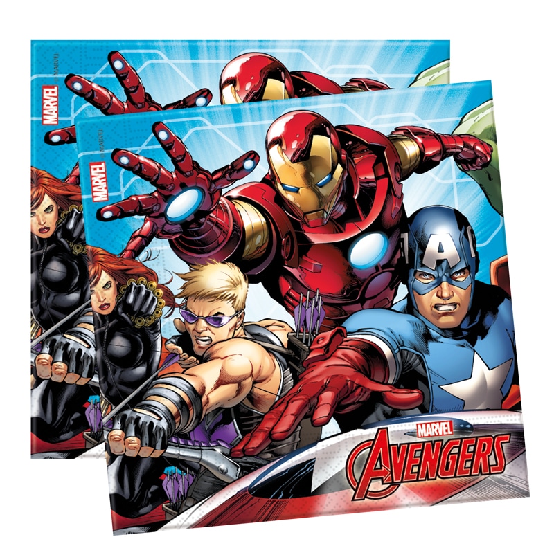Mighty Avengers, Servetter 20-pack