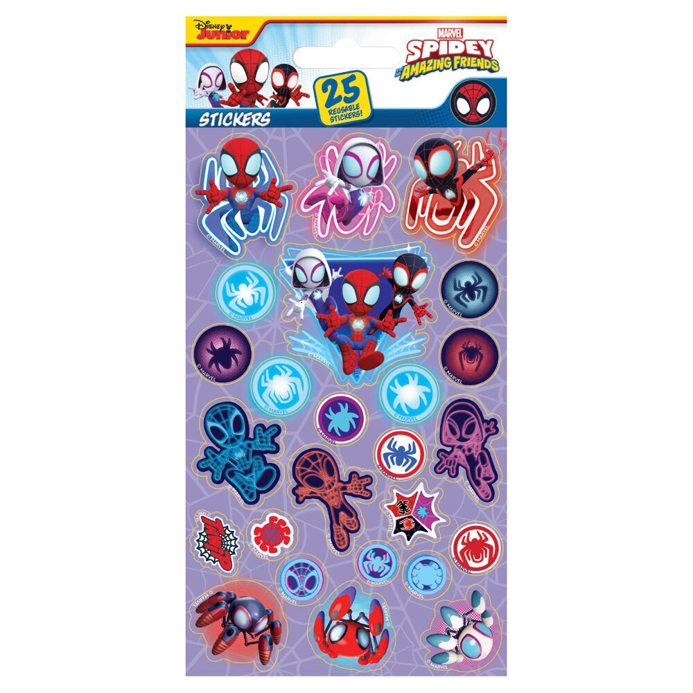 Spidey Klistermärken 25-pack