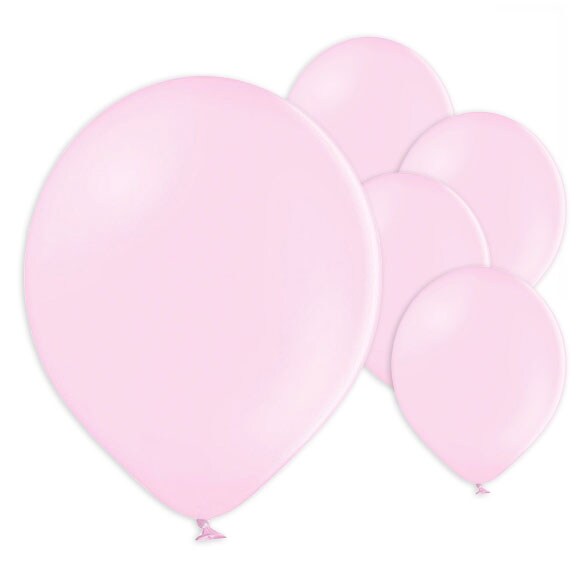 Ballonger - Ljusrosa 50-pack