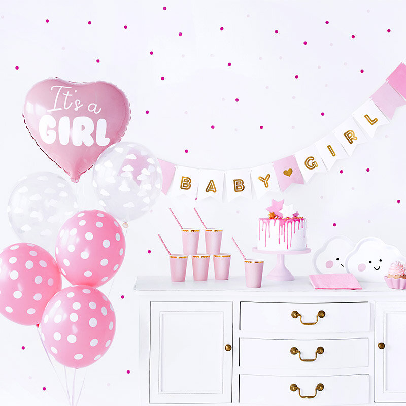 Babyshowerpaket, It´s a girl 49 delar