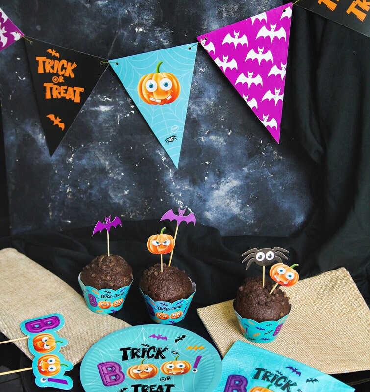 Boo Trick or Treat - Tallrikar 6-pack