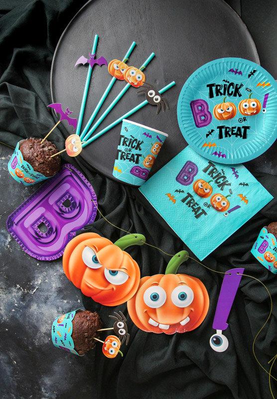 Boo Trick or Treat - Tallrikar 6-pack