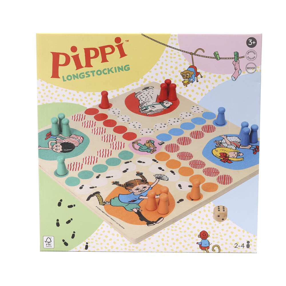 Pippi Långstrump Sällskapsspel - Fia med knuff