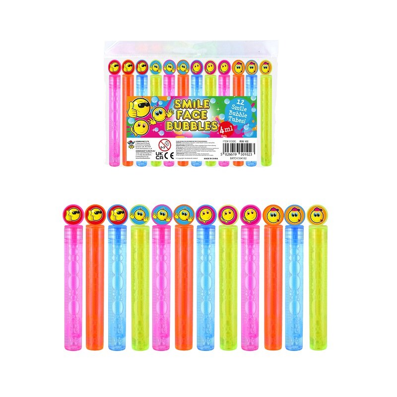 Såpbubblor Smileys 12-pack