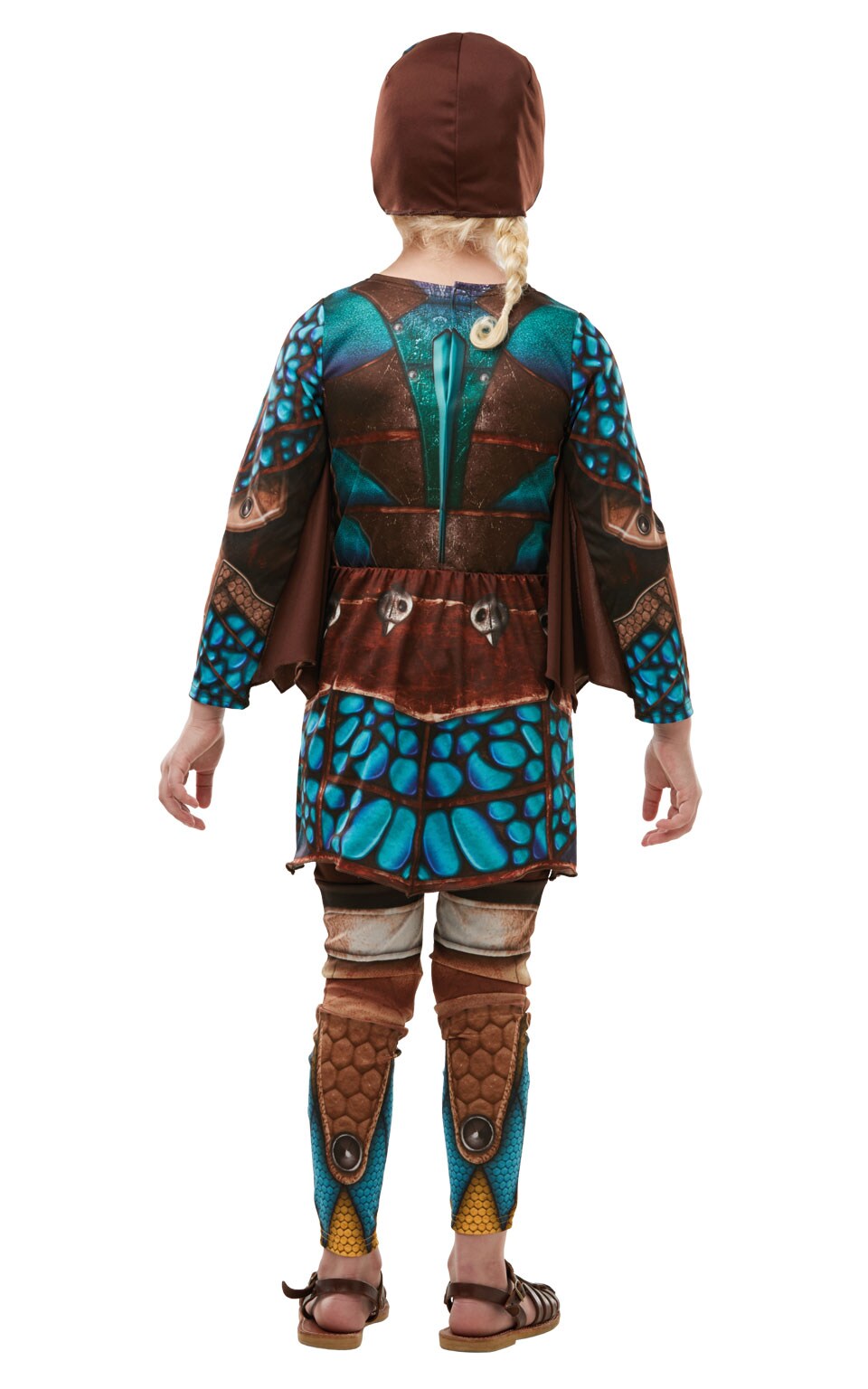 Draktränaren Maskeraddräkt Astrid Battlesuit Deluxe 5-6 år 110/116