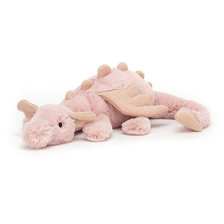 Jellycat - Liten rosa drake 26 cm