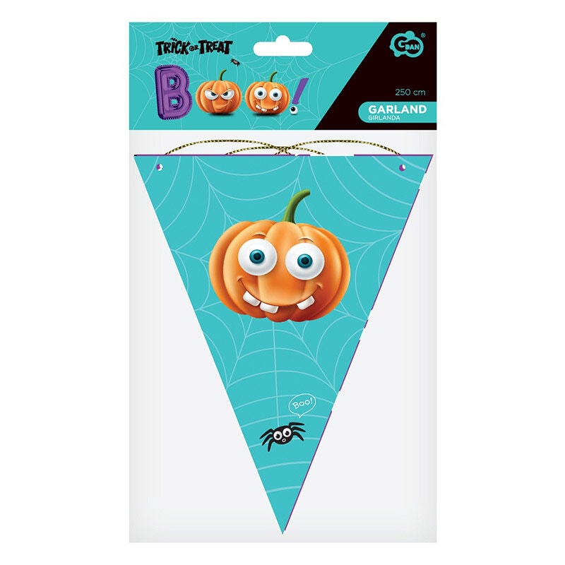 Boo Trick or Treat - Flaggirlang 250 cm