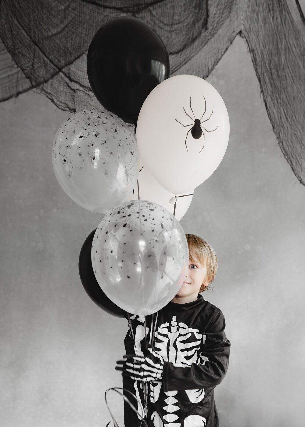 Ballonger med spindlar 6-pack