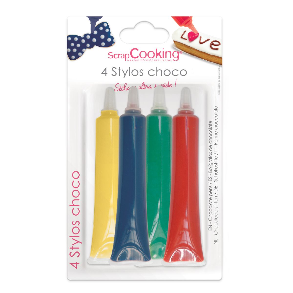 ScrapCooking - Dekorchoklad 4-pack