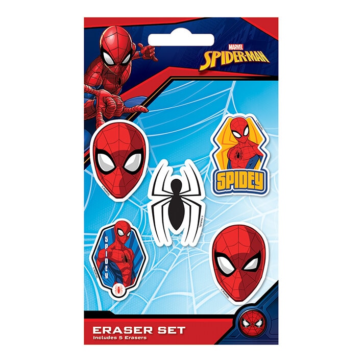 Spiderman - Suddgummi 5-pack