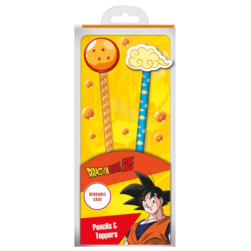 Dragon Ball Z - Blyertspennor med Toppers 2 st.
