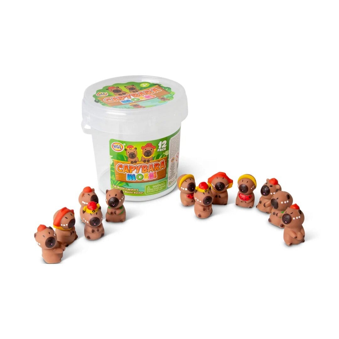 Mini Squishy Capybara 12-pack