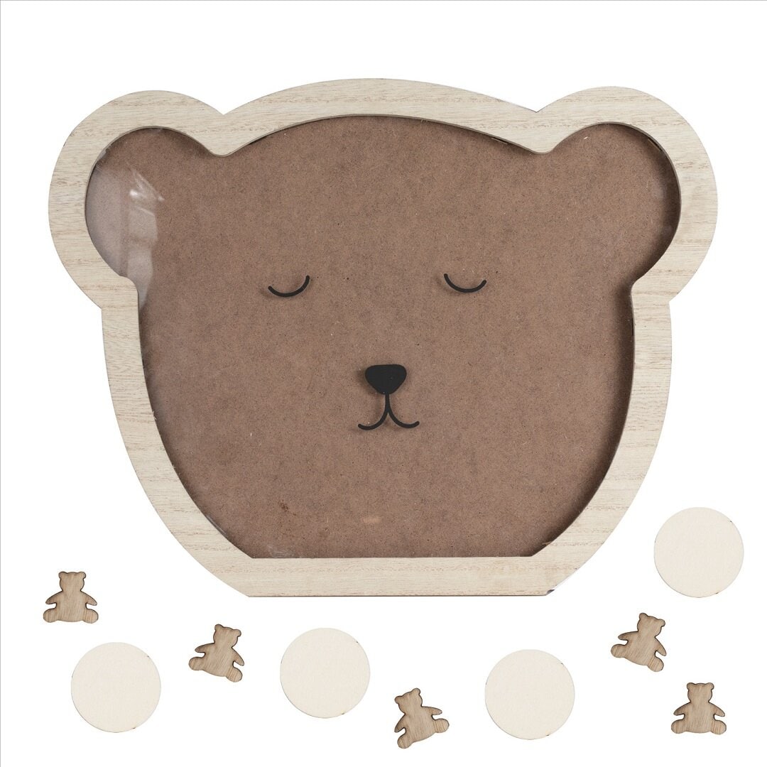 Teddybjörn - Gästbok i träram