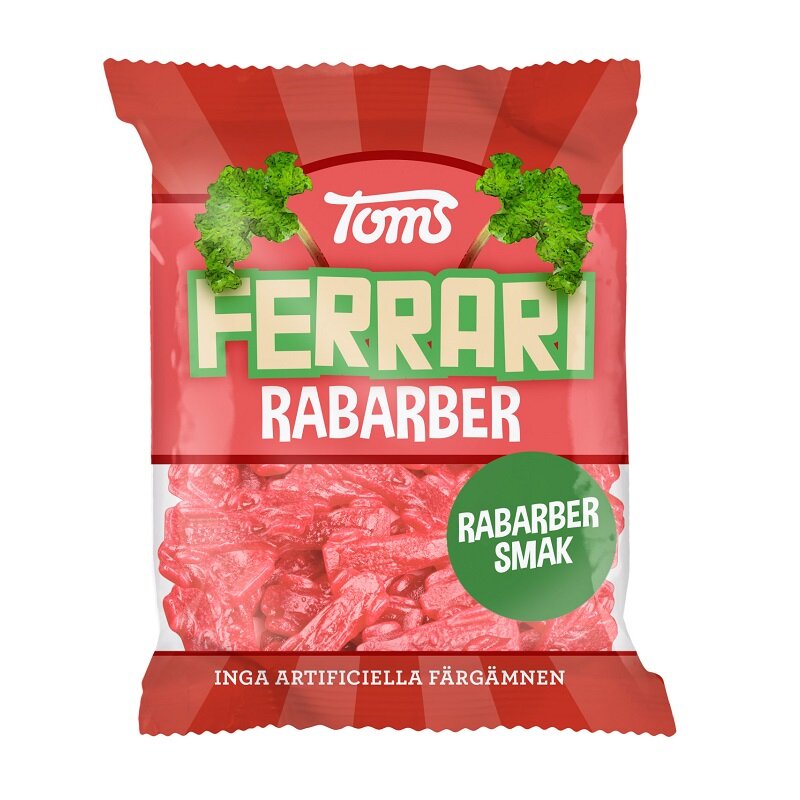 Ferrari Rabarber 120 gram