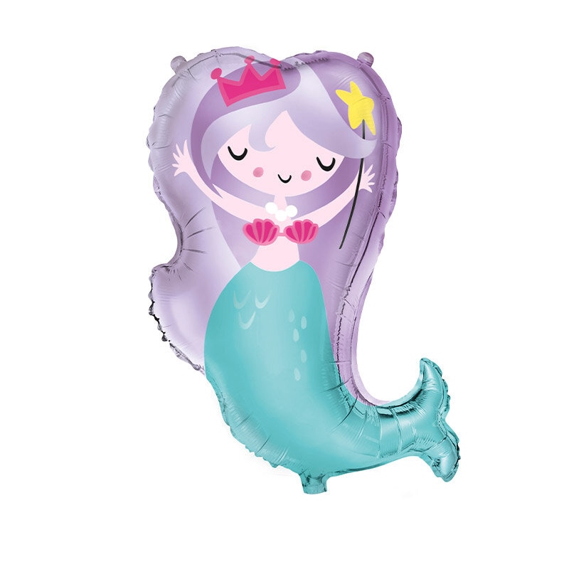 Folieballong Mermaid 73 cm