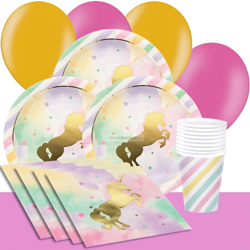 Unicorn Sparkle - Kalaspaket Standard 8-24 pers