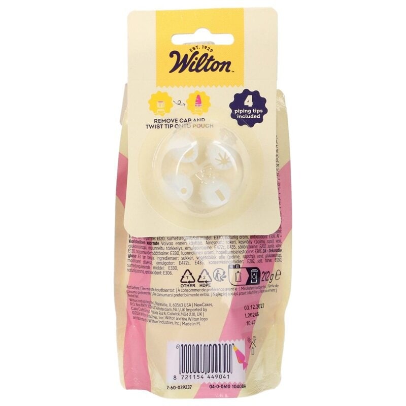 Wilton Rosa Glasyr 212 gram