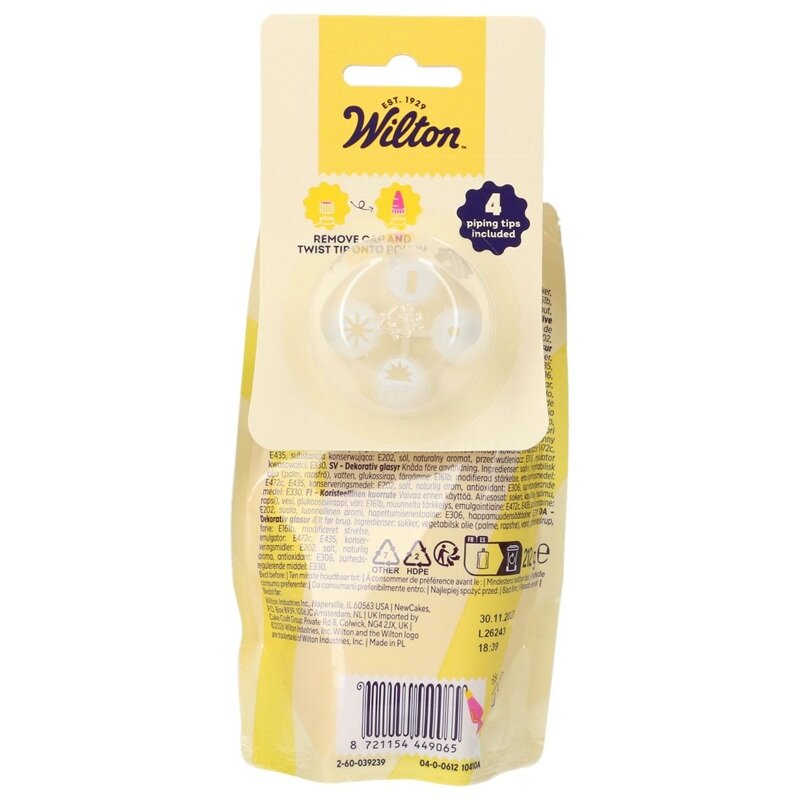 Wilton Gul Glasyr 212 gram