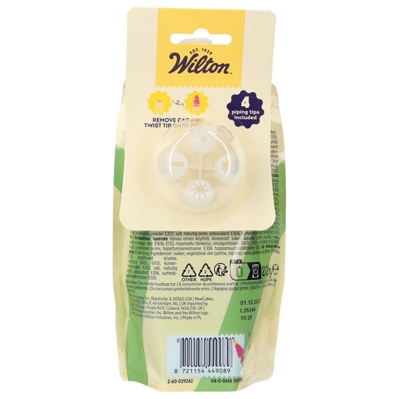 Wilton Grön Glasyr 212 gram