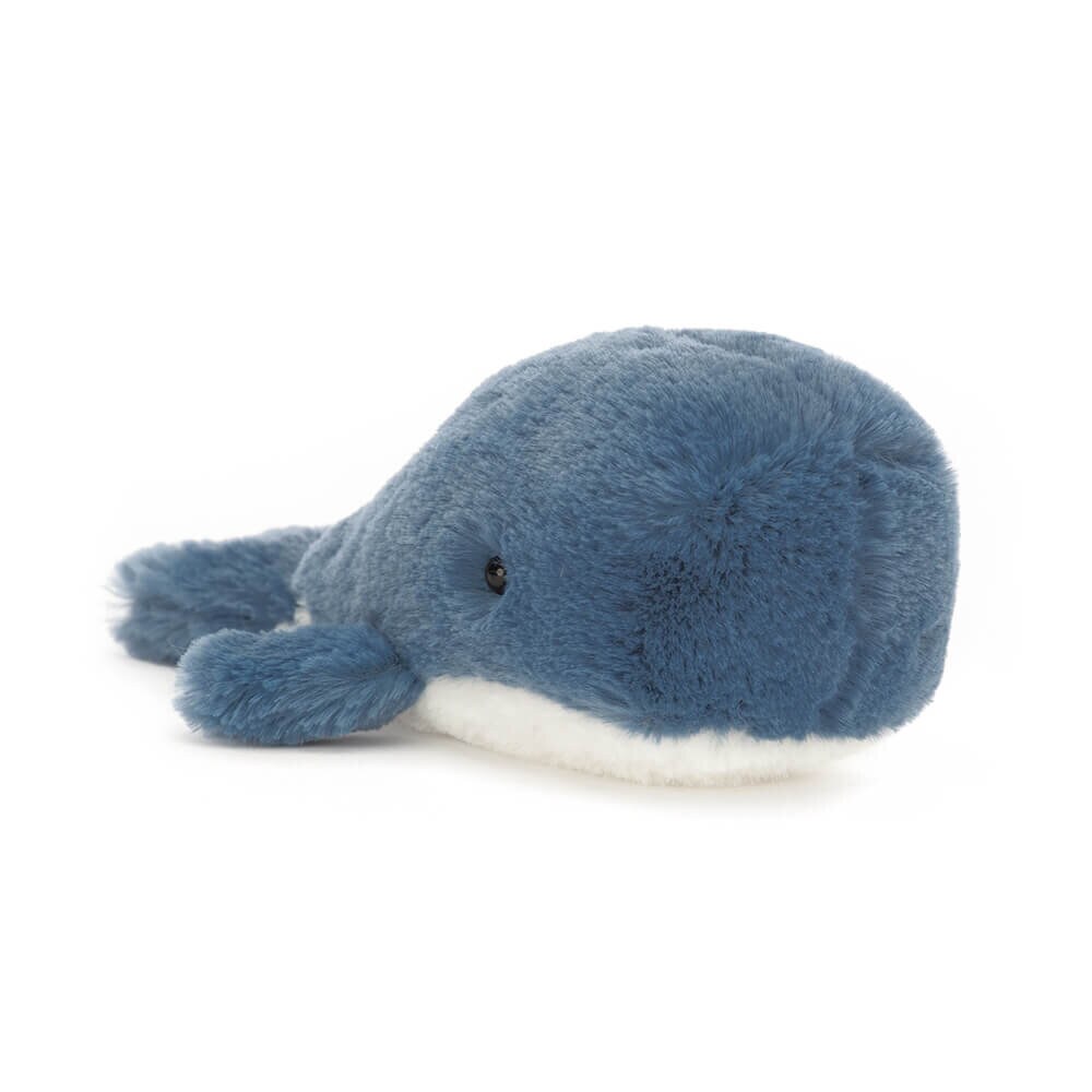 Jellycat - Mörkblå val 15 cm