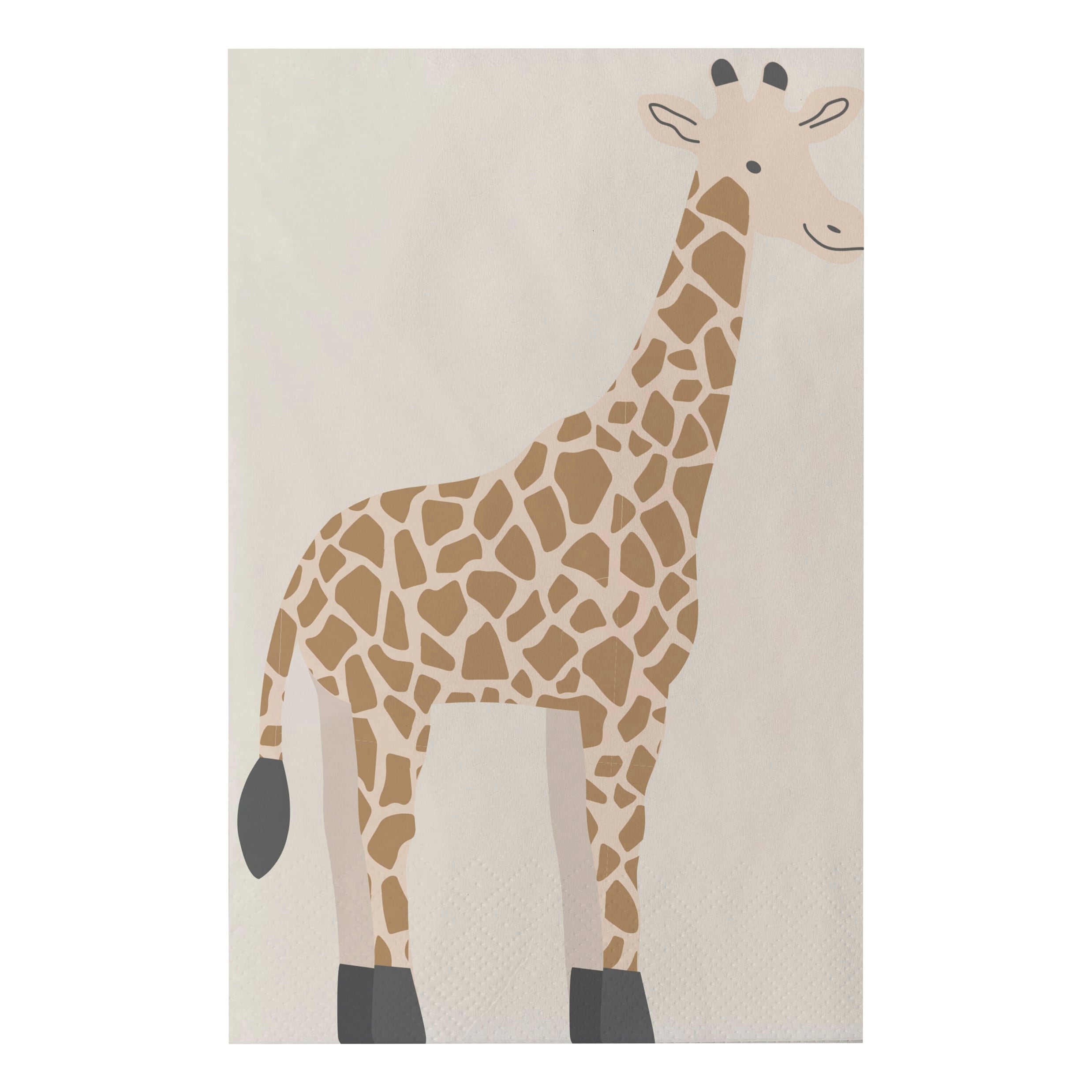 Let´s Go Wild - Servetter Giraff 16-pack