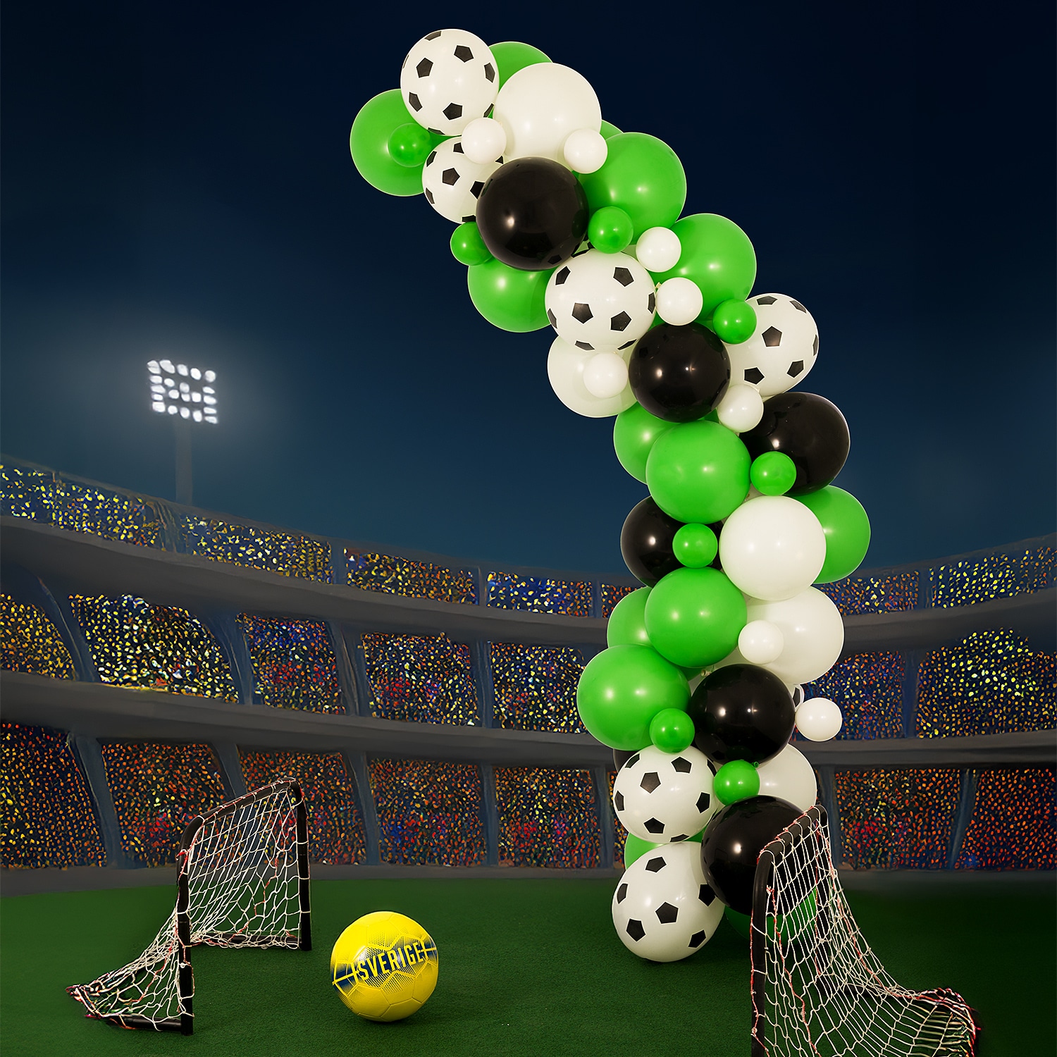 Ballongbåge Fotboll 55 ballonger
