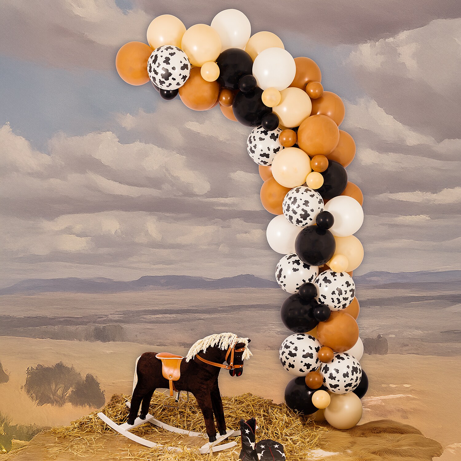 Ballongbåge Wild West 77 ballonger