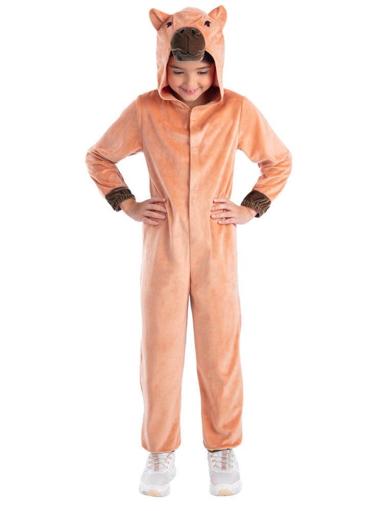 Capybara Maskeraddräkt 7-9 år