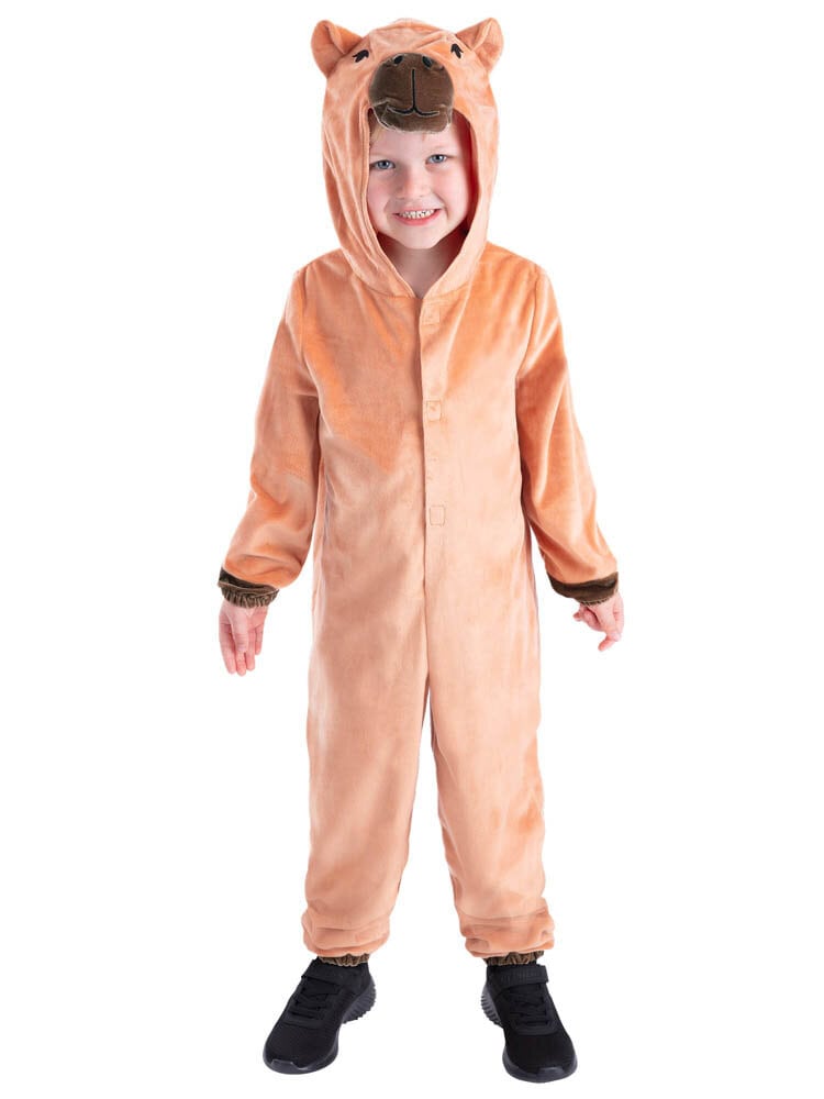 Capybara Maskeraddräkt 4-6 år