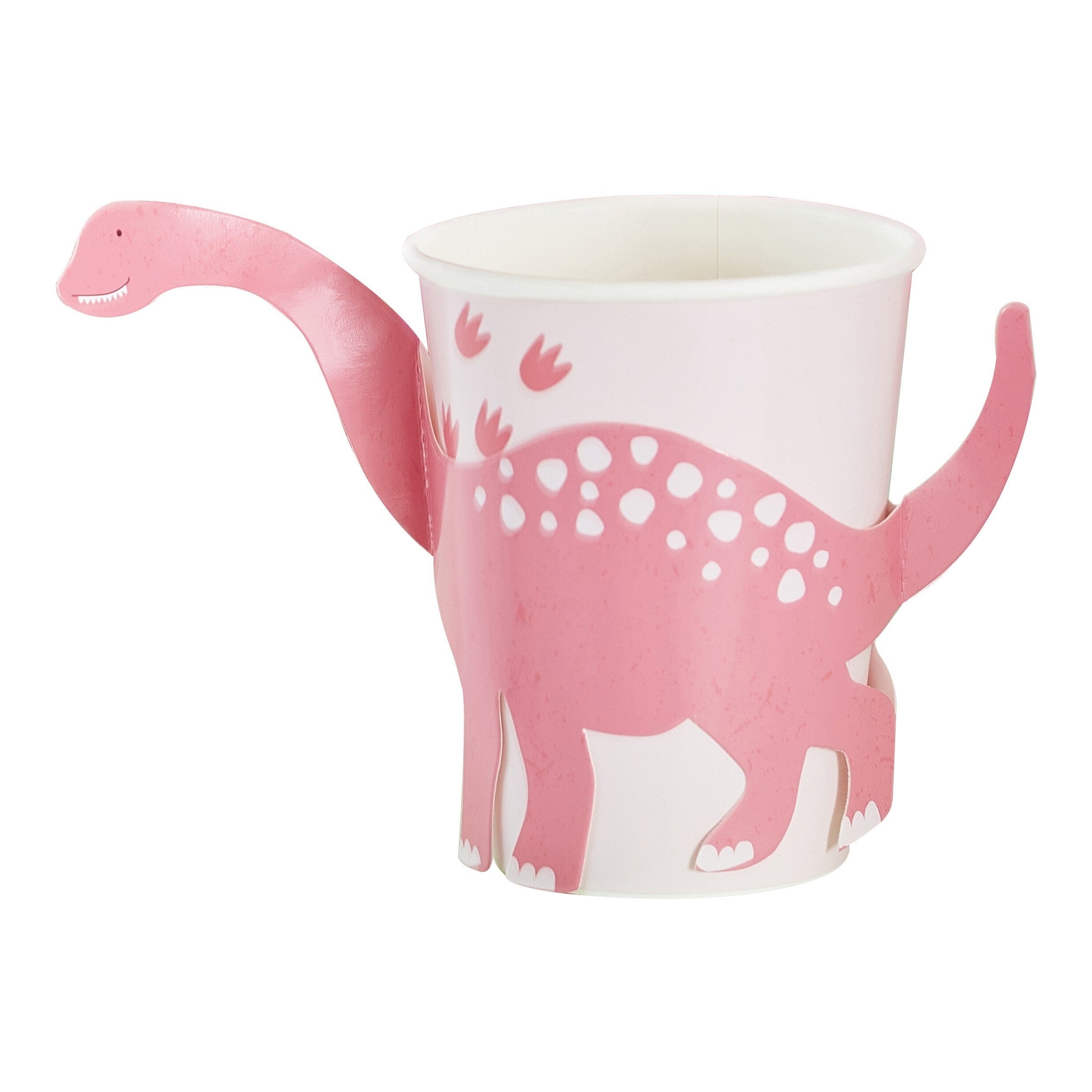 Dinosaur Roar Pink - Muggar 8-pack