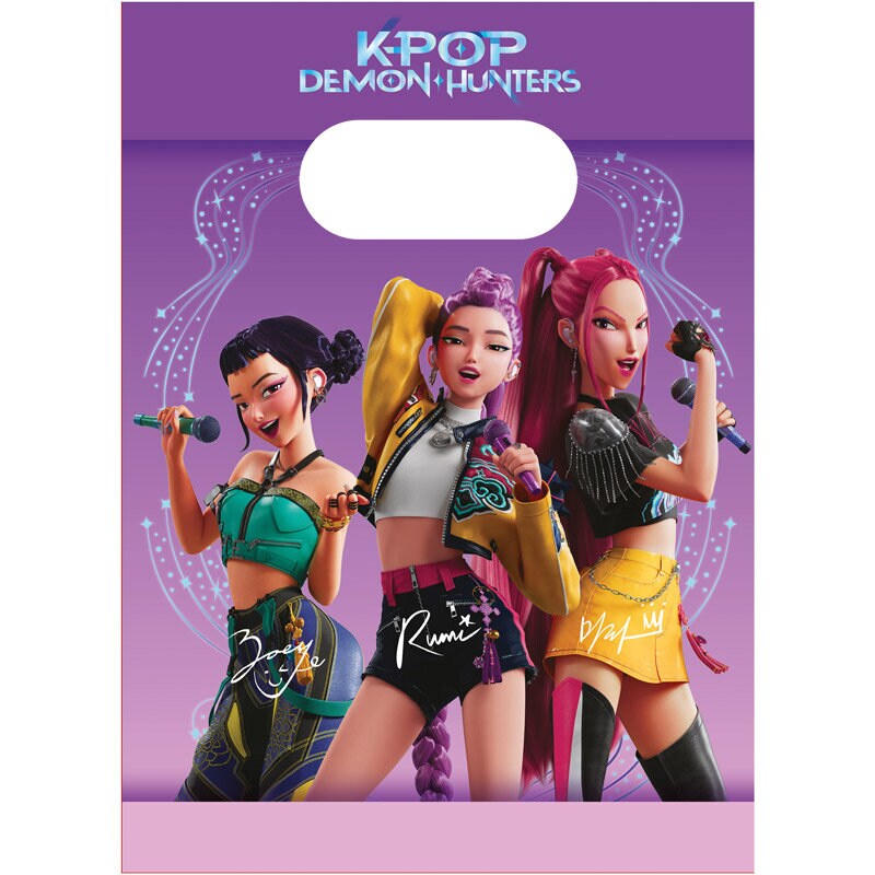 K-Pop Kalaspåsar av papper 4-pack