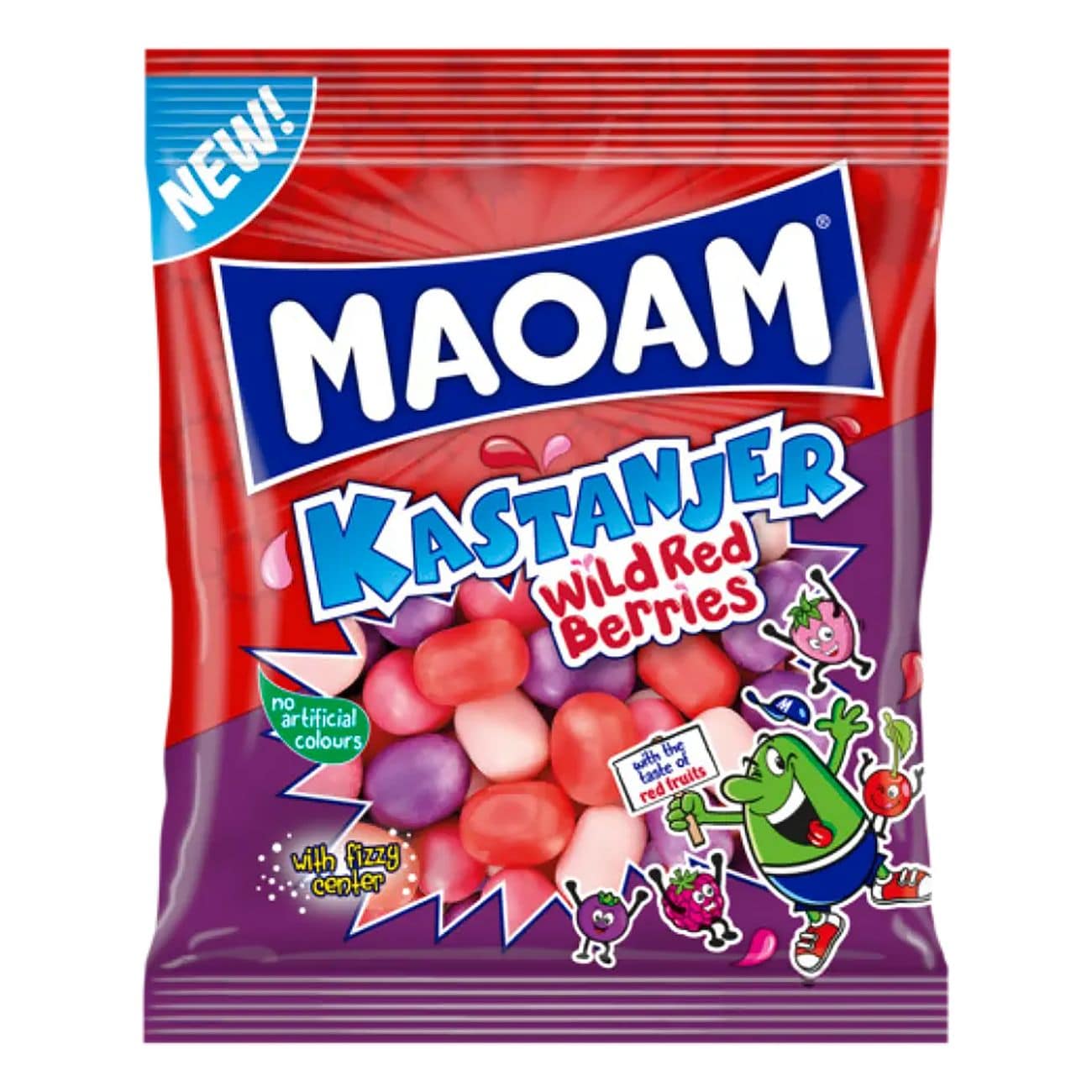 Kastanjer Wild Berries 120 gram