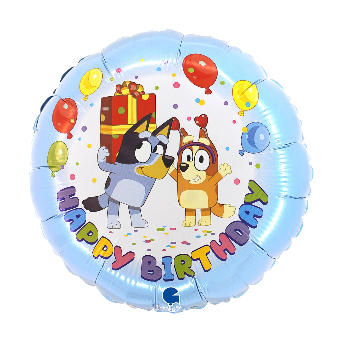 Bluey - Folieballong Happy Birthday 46 cm