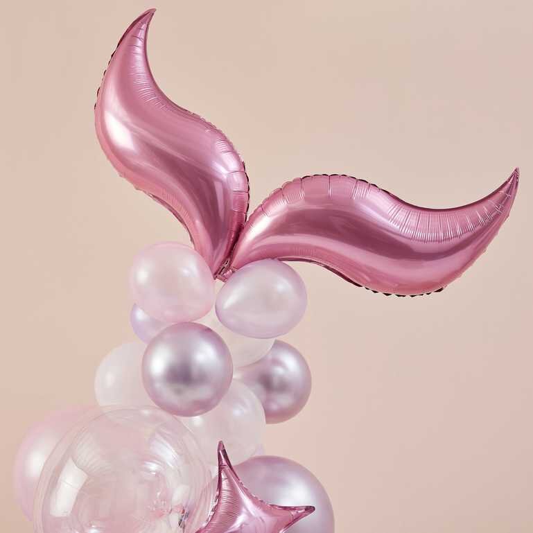 DIY Ballongpelare - Mermaid Tail