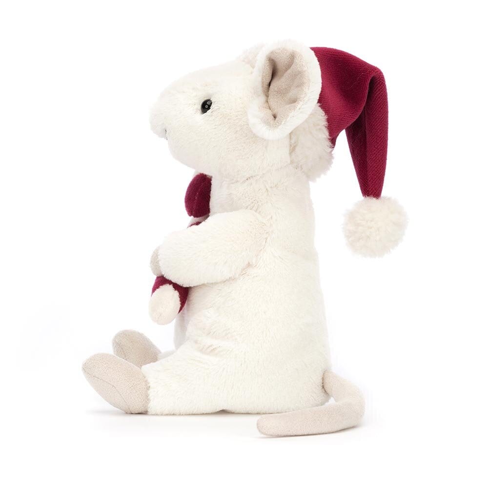 Jellycat - Merry Mouse med polkagrisstång  18 cm