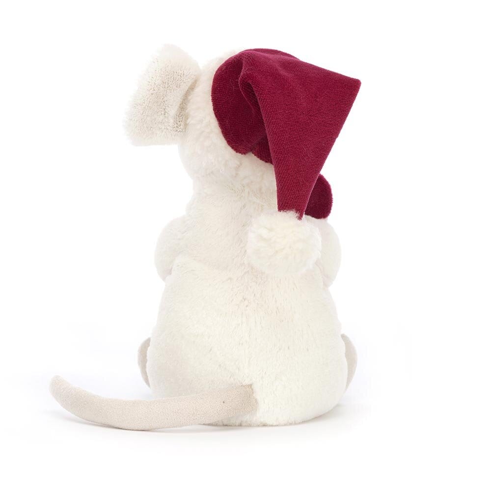Jellycat - Merry Mouse med polkagrisstång  18 cm