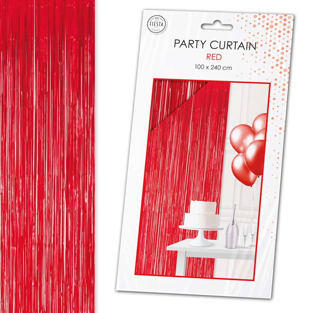 Backdrop Draperi Rött 100 x 240 cm