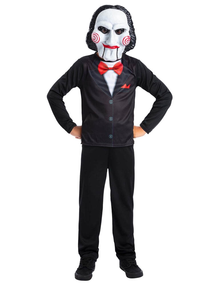Saw Jigsaw Maskeraddräkt 10-12 år