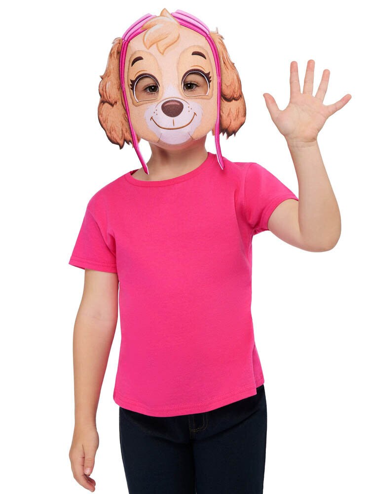 Paw Patrol Skye - Ansiktsmask i filt