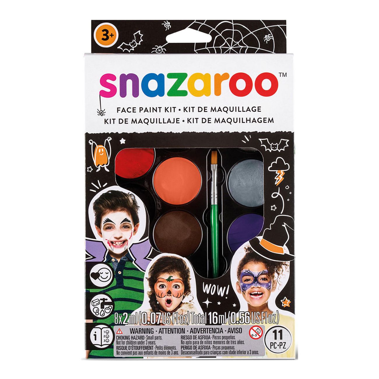 Snazaroo Halloween Ansiktsmålning Kit