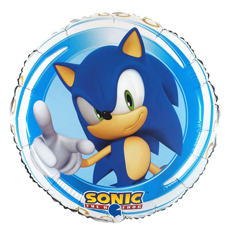 Sonic the Hedgehog - Folieballong 46 cm