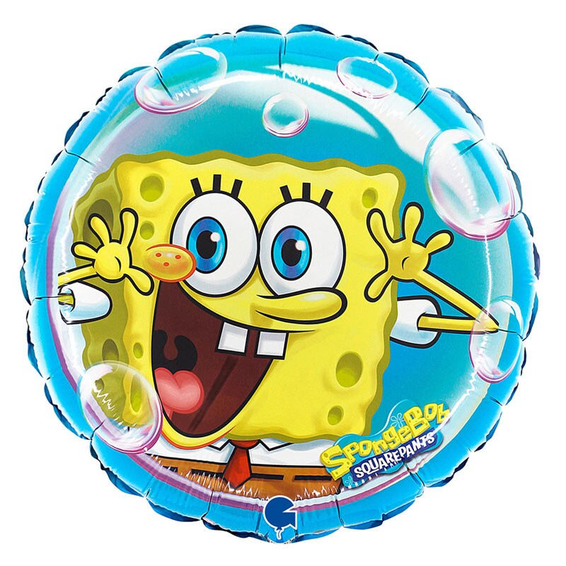 SvampBob Fyrkant Folieballong 46 cm