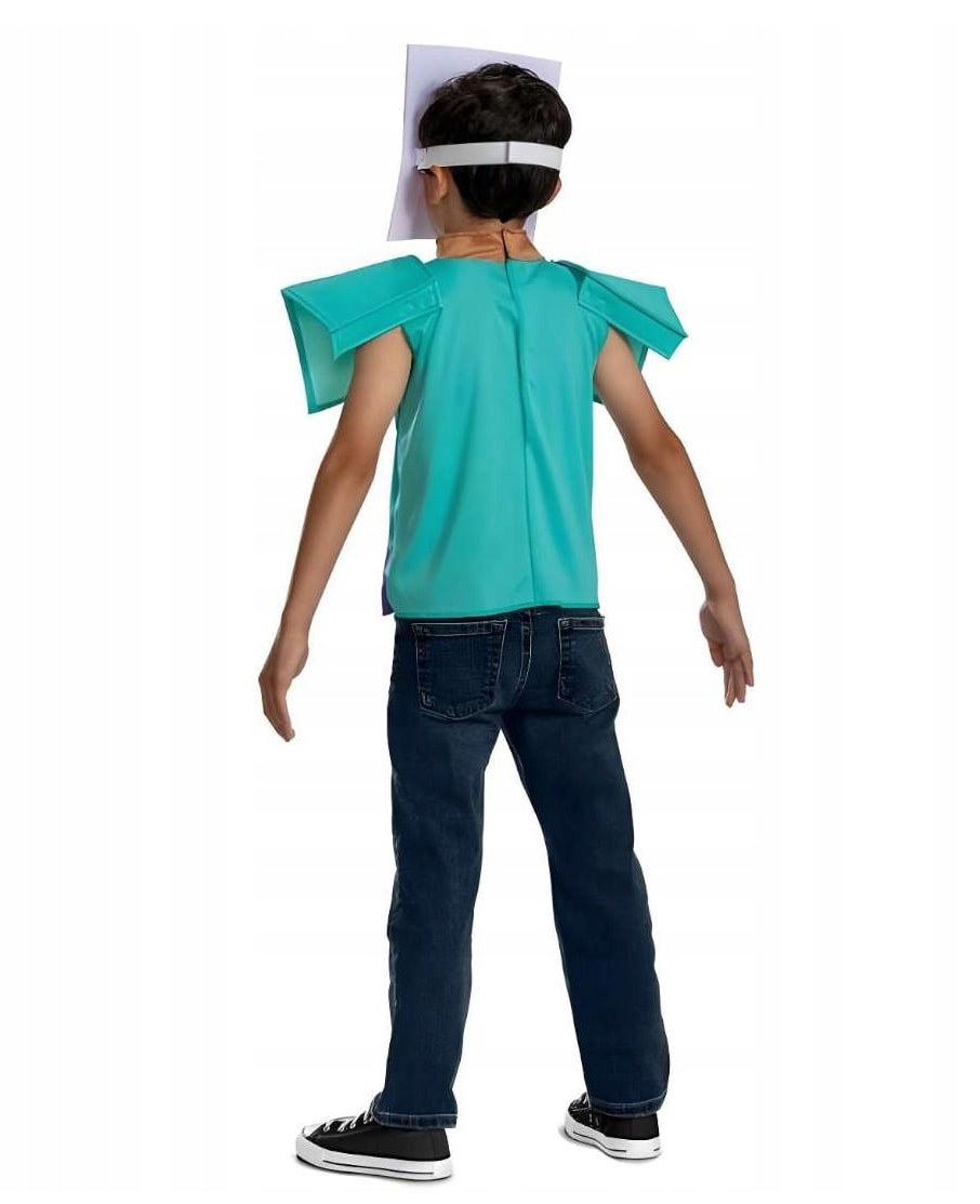 Minecraft Steve Maskeraddräkt 7-8 år