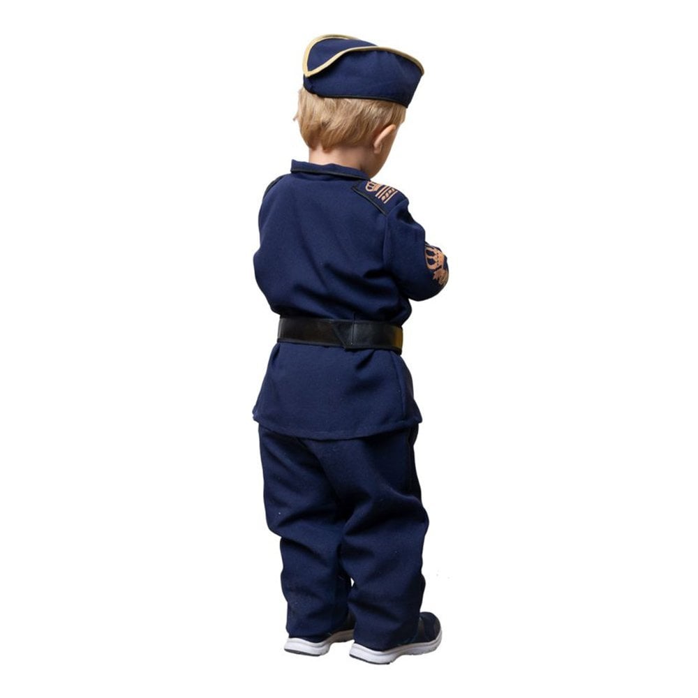 Svensk Polis Maskeraddräkt Barn 3-8 år